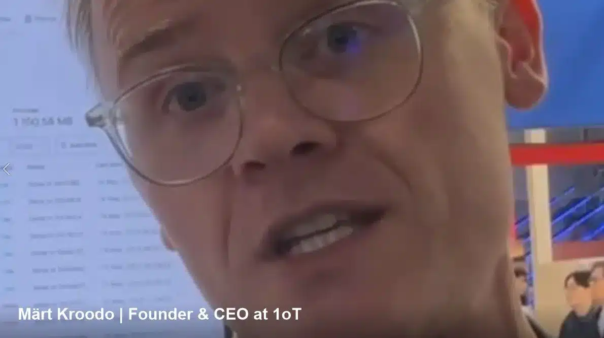 Märt Kroodo Founder & CEO at 1oT