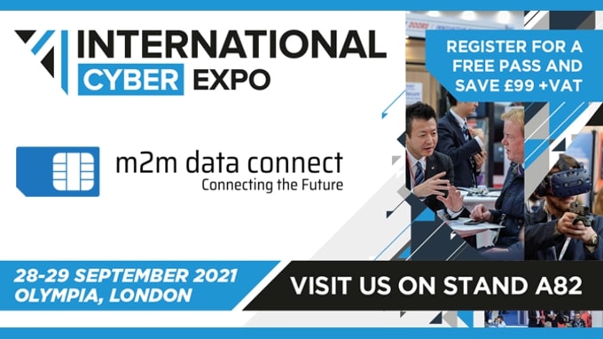 Visit M2M Data Connect at International Cyber Expo 2021